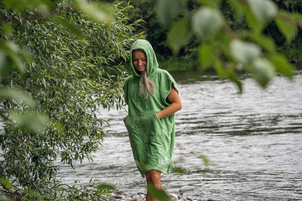 Badeponcho økologisk ungdom