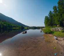 Last inn bildet i Galleri-visningsprogrammet, Swimspot Guide Voss &amp; Hardanger (English language)
